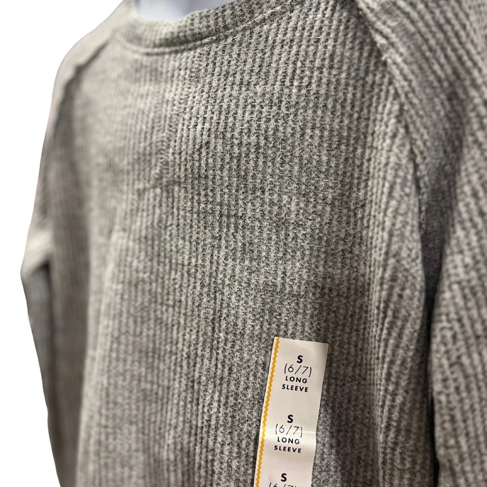 Cat And Jack Boy Gray Sweater S 6/7